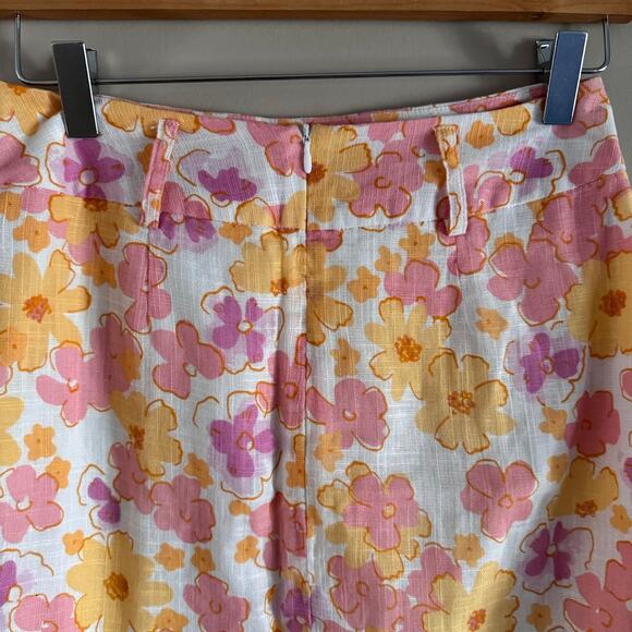 Sabo Skirt Floral Button Side Mini Skirt Size Small - Picture 5 of 8